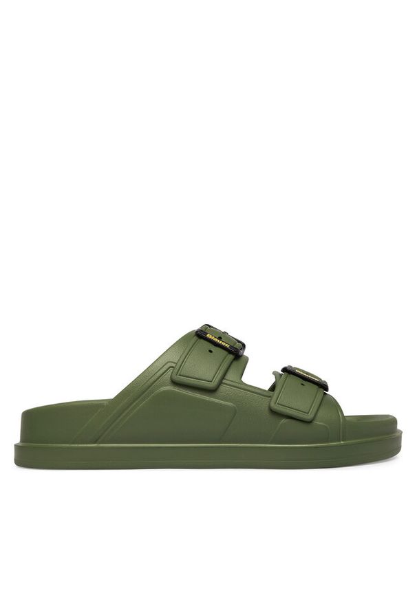 Klapki Blauer. Kolor: zielony