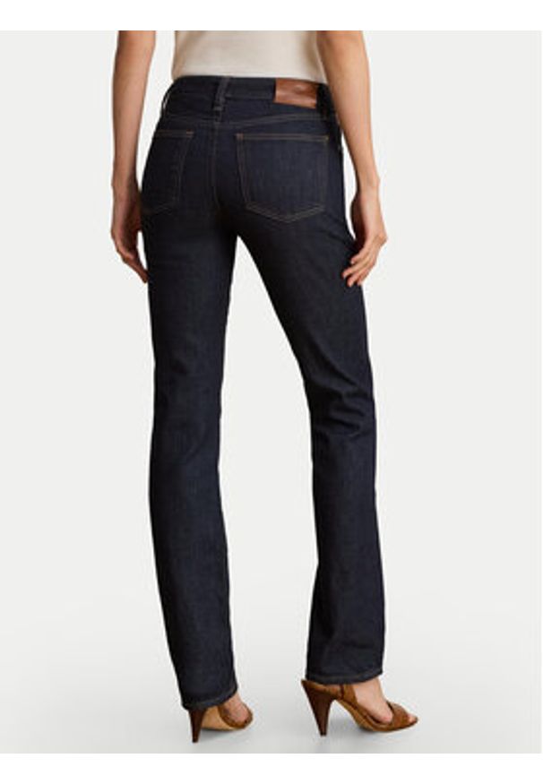 Lauren Ralph Lauren - LAUREN RALPH LAUREN Jeansy 200B27742001 Granatowy Slim Fit. Kolor: niebieski