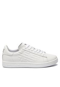 EA7 Emporio Armani Sneakersy Biały. Kolor: biały. Materiał: skóra