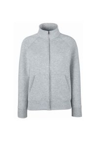 FRUIT OF THE LOOM - Kurtka Unisex Premium. Kolor: szary