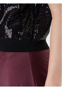 Guess Sweter W5YR21 Z3E70 Czarny Regular Fit. Kolor: czarny. Materiał: wiskoza #5