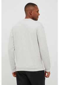 ARKK Copenhagen - Arkk Copenhagen bluza unisex kolor szary melanżowa. Kolor: szary. Materiał: dzianina. Wzór: melanż #9