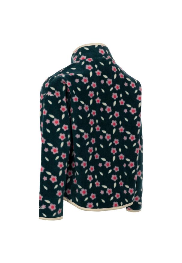 TRESPASS - Dziewczęca Bluza Polarowa Sibyilla. Kolor: niebieski. Materiał: polar