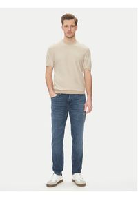 BOSS T-Shirt Jianfranco 50537642 Biały Regular Fit. Kolor: biały. Materiał: bawełna #5