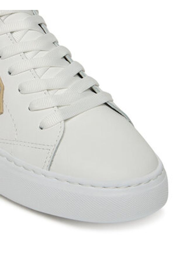 Philippe Model Sneakersy Veau Camou Striching A012221 BTLU VCB3 VEAU Biały. Kolor: biały. Materiał: skóra