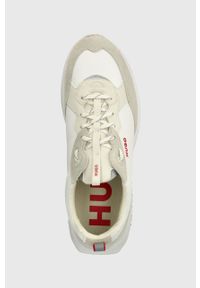Hugo - HUGO sneakersy Kane kolor biały 50504348. Zapięcie: sznurówki. Kolor: biały. Materiał: guma #3