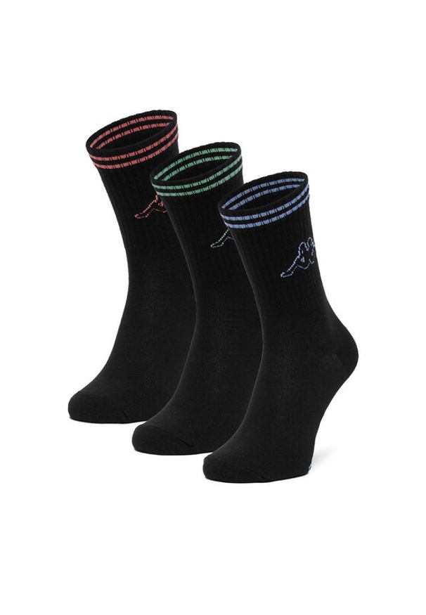 Kappa Skarpety długie CEO_KR_KAPPA_ 006_W_AW25 Czarny. Kolor: czarny. Materiał: bawełna