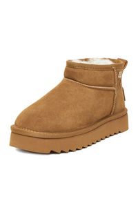 Nine West Śniegowce CEO-MENA-01 Brązowy. Kolor: brązowy. Materiał: skóra, zamsz #5