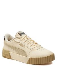 Puma Sneakersy Carina 2.0 I Am The Drama 396346-01 Beżowy. Kolor: beżowy. Materiał: skóra