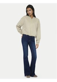 only - ONLY Kurtka bomber Mavi 15364101 Beżowy Regular Fit. Kolor: beżowy. Materiał: syntetyk #2