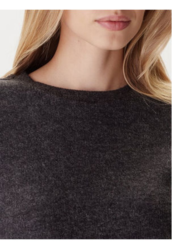 only - ONLY Sweter Jake 15355819 Szary Regular Fit. Kolor: szary. Materiał: syntetyk