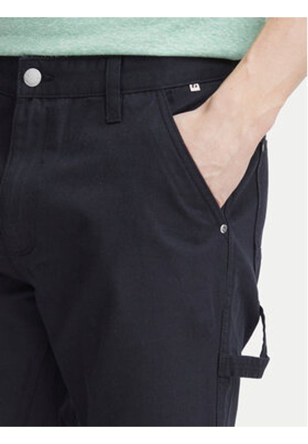 Blend Szorty materiałowe 20716711 Czarny Slim Fit. Kolor: czarny. Materiał: bawełna