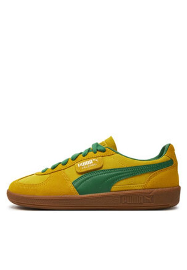 Puma Sneakersy Palermo Pele 396463 12 Żółty. Kolor: żółty. Materiał: zamsz, skóra