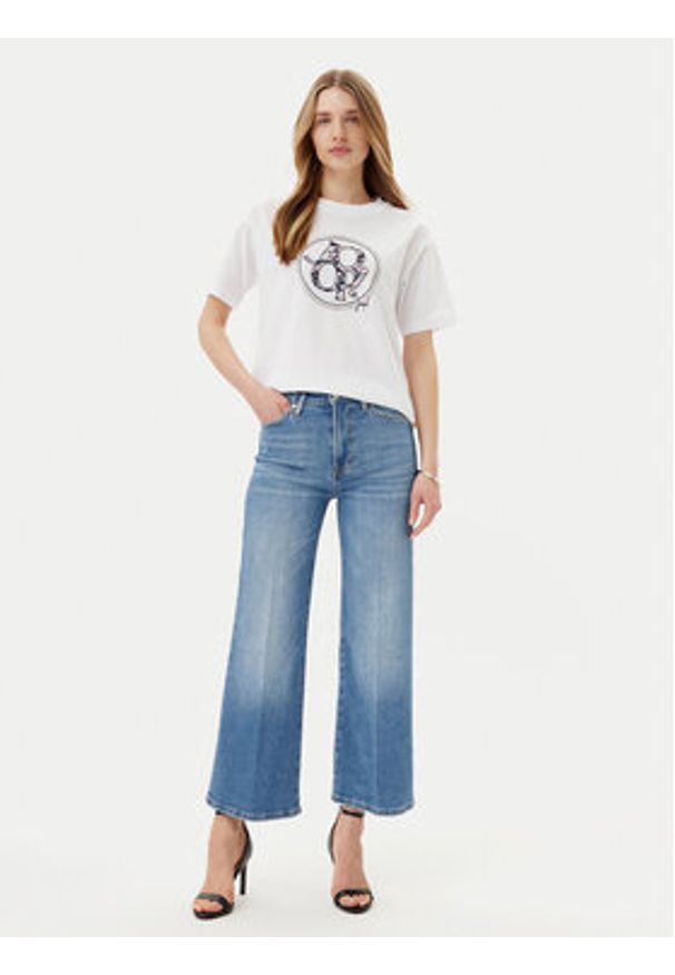 JOOP! T-Shirt 58 252JE58Tashi 30046236 Écru Regular Fit. Materiał: bawełna