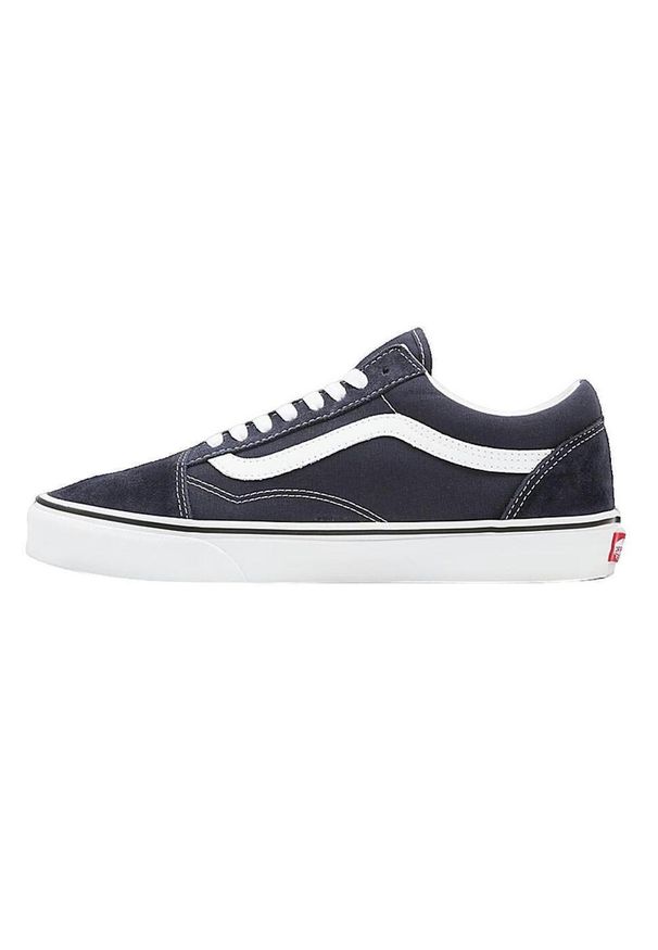 Buty Dorosły Vans Old Skool Low niebieski. Kolor: niebieski. Materiał: syntetyk, tkanina. Obcas: na platformie