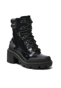 Tory Burch Botki Lug Sole Hiker Ankle Boot 85304 Czarny. Kolor: czarny. Materiał: skóra #8