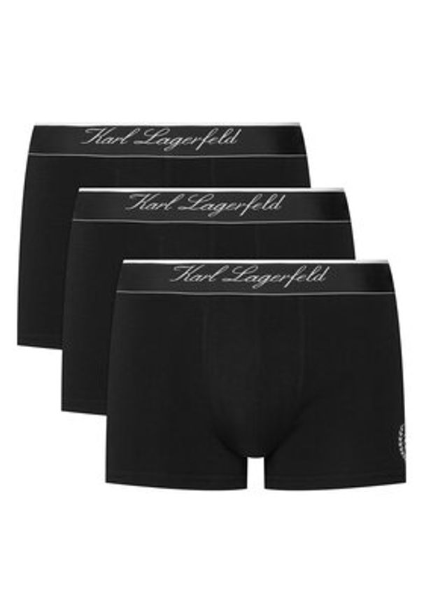 Karl Lagerfeld Jeans Komplet bokserek B1M47009 Czarny. Kolor: czarny. Materiał: bawełna
