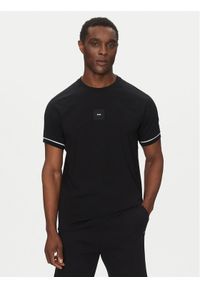 BOSS T-Shirt 50537846 Czarny Regular Fit. Kolor: czarny. Materiał: bawełna