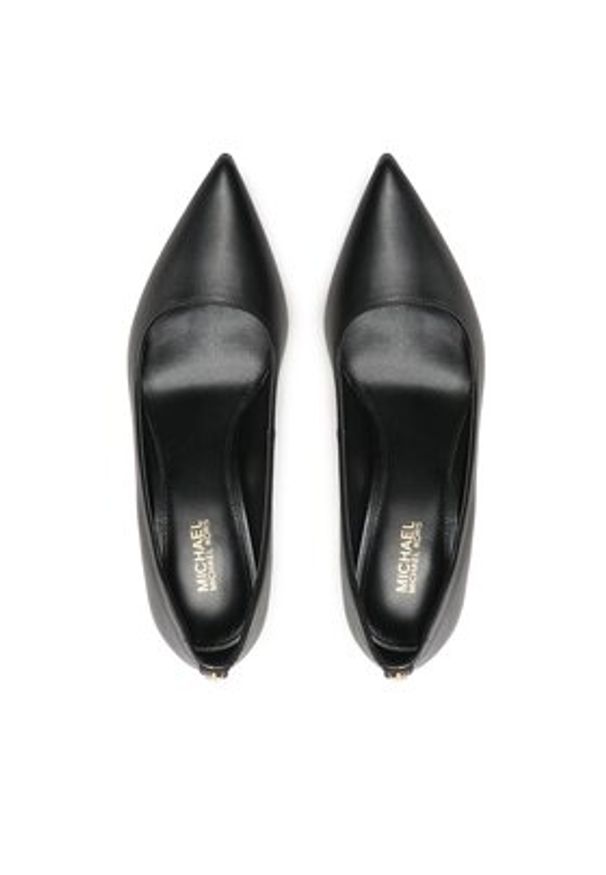 MICHAEL Michael Kors Szpilki Alina Flex Pump 40F2HNMP2L Czarny. Kolor: czarny. Materiał: skóra. Obcas: na szpilce