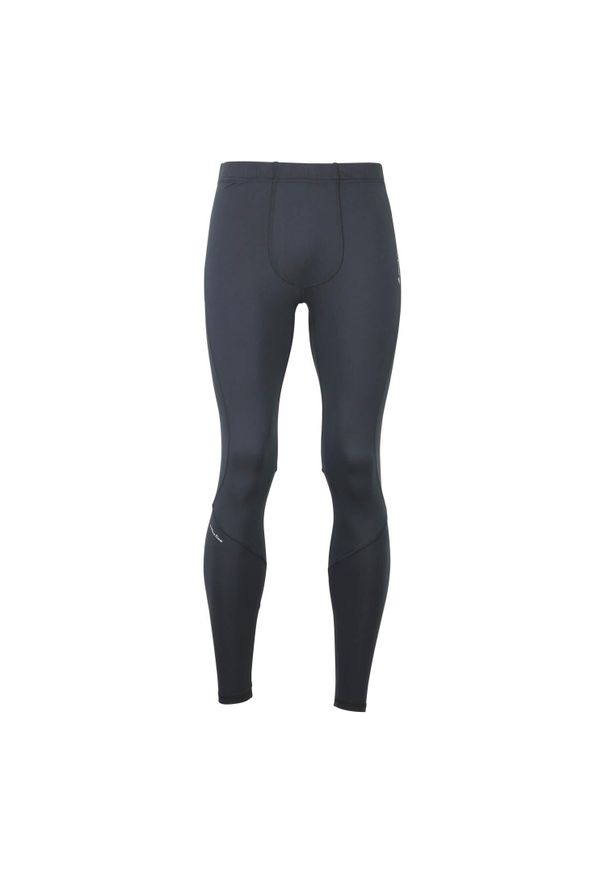 PEAK MOUNTAIN - Legginsy Peak Mountain Carneton. Kolor: czarny. Materiał: elastan, poliester. Sport: turystyka piesza