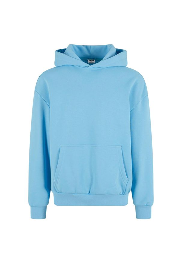 Urban Classics - Męska Bluza Ultra Heavy Oversized Hoodie. Kolor: niebieski