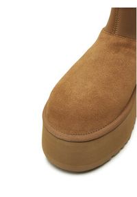 Ugg Śniegowce W Classic Mini Dipper 1168170 Brązowy. Kolor: brązowy. Materiał: skóra #2