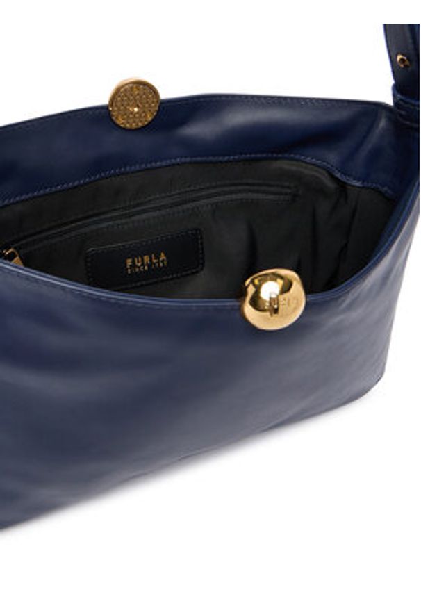 Furla Torebka Sfera M WB01403 BX3168 BG 4852S Granatowy. Kolor: niebieski. Materiał: skórzane