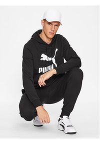 Puma Bluza Classics Logo 530084 Czarny Regular Fit. Kolor: czarny. Materiał: bawełna