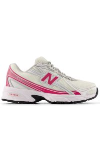 Buty młodzieżowe New Balance G7407CK - beżowe. Kolor: beżowy. Materiał: materiał, syntetyk. Szerokość cholewki: normalna. Sezon: lato. Sport: turystyka piesza, fitness #1