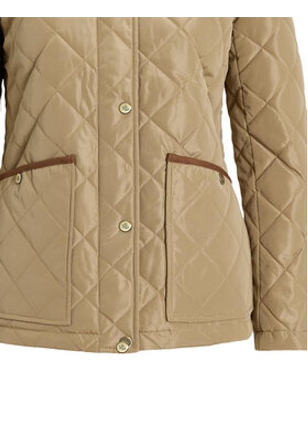 Lauren Ralph Lauren - LAUREN RALPH LAUREN Kurtka przejściowa 297P10874002 Beżowy Regular Fit. Kolor: beżowy. Materiał: syntetyk