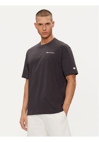 Champion T-Shirt 219787 Szary Regular Fit. Kolor: szary. Materiał: bawełna