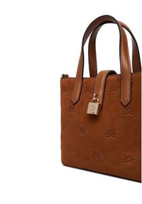 Karl Lagerfeld - KARL LAGERFELD Torebka B1W30104 Brązowy. Kolor: brązowy. Materiał: skórzane #3