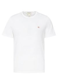 Calvin Klein Jeans Komplet t-shirtów LV04RD248G Biały Regular Fit. Kolor: biały. Materiał: bawełna #7