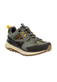 Buty trekkingowe męskie Jack Wolfskin Terraquest Texapore Low. Kolor: zielony, wielokolorowy #1