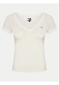 Tommy Jeans Komplet 2 t-shirtów DW0DW21367 Kolorowy Slim Fit. Materiał: bawełna. Wzór: kolorowy #10