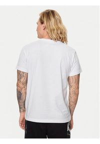 Versace Jeans Couture T-Shirt 76GAHG00 Biały Regular Fit. Kolor: biały. Materiał: bawełna #4