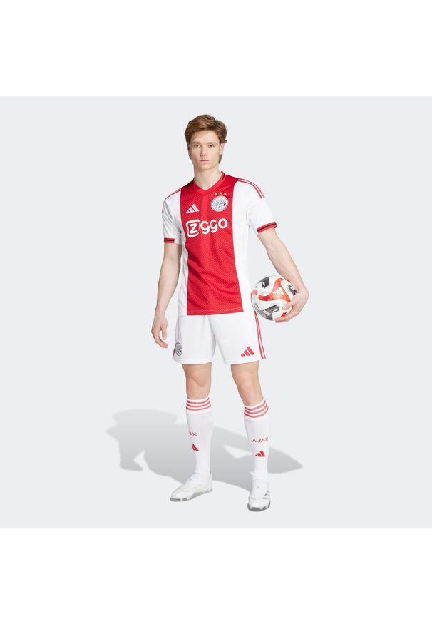 Adidas - Koszulka piłkarska ADIDAS Ajax Amsterdam 25/26 domowa. Sezon: lato. Sport: piłka nożna