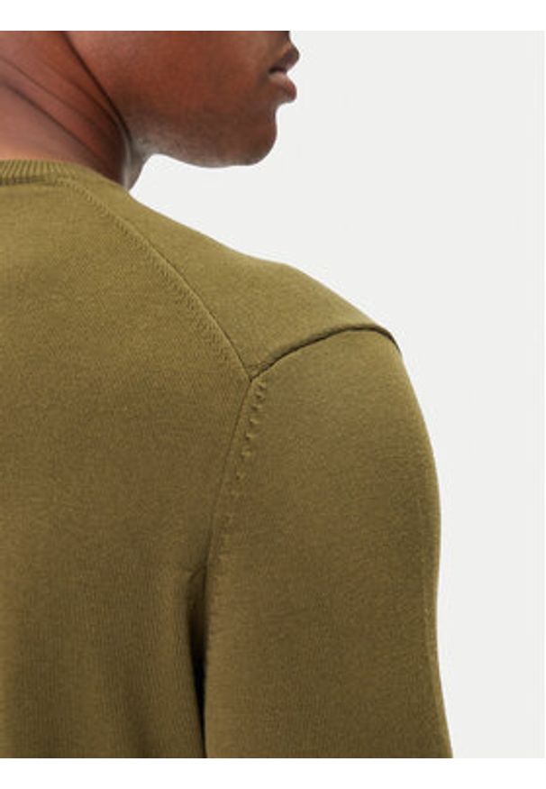 Aeronautica Militare Sweter 252MA1611UL00506 Zielony Regular Fit. Kolor: zielony. Materiał: bawełna