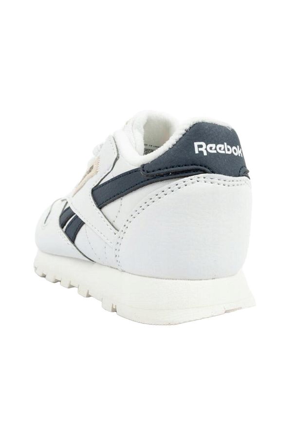 Reebok - Dziecięce Buty Sportowe Ze Skóry Ekologicznej. Kolor: biały. Materiał: skóra ekologiczna. Sport: turystyka piesza