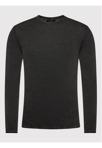 Jack & Jones - Jack&Jones Sweter Leo 12174001 Czarny Regular Fit. Kolor: czarny. Materiał: bawełna #6