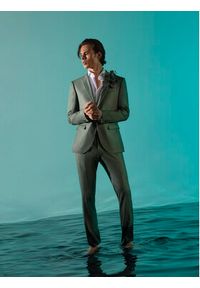 JOOP! Koszula 30034392 Biały Slim Fit. Kolor: biały. Materiał: bawełna #4