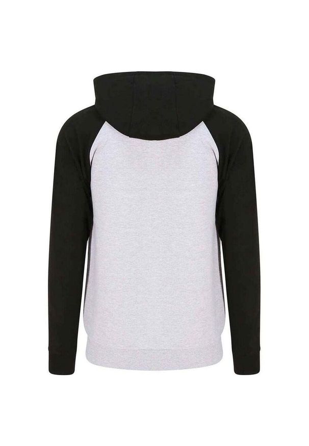 AWDIS - Bluza Bejsbolowa Unisex Dla Dorosłych Just Hoods. Kolor: szary
