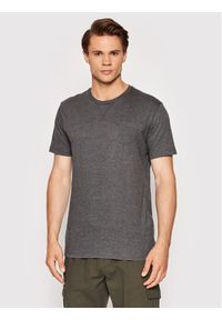 Brave Soul T-Shirt MTS-149ARKHAMP Szary Regular Fit. Kolor: szary. Materiał: bawełna, syntetyk
