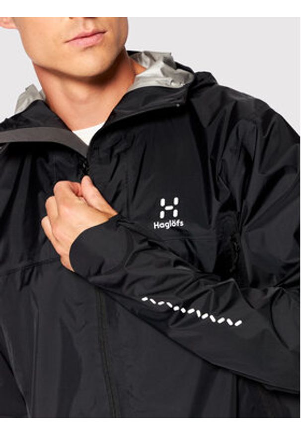 Haglöfs Wiatrówka L.I.M GTX 605232 Czarny Regular Fit. Kolor: czarny. Materiał: syntetyk