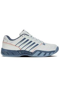 Buty do tenisa męskie K-Swiss Bigshot Light 4 Allcourt. Zapięcie: sznurówki. Kolor: wielokolorowy. Materiał: materiał. Szerokość cholewki: normalna. Sport: tenis