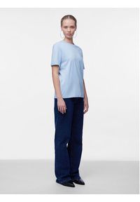 Pieces T-Shirt Ria 17086970 Niebieski Regular Fit. Kolor: niebieski. Materiał: bawełna #6