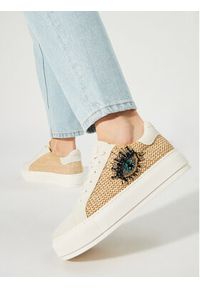 Kurt Geiger Sneakersy 8487349449 Beżowy. Kolor: beżowy. Materiał: skóra #2