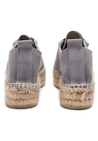 Manebi Espadryle Sneakers D A C.1 E0 AC Szary. Kolor: szary. Materiał: zamsz, skóra #9