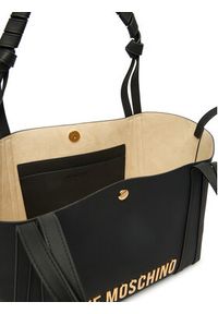 Love Moschino - LOVE MOSCHINO Torebka JC4244PP0OKD0000 Czarny. Kolor: czarny. Materiał: skórzane #3