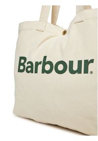 Barbour Torba Logo Tote Bag UBA0733GN71 Écru. Materiał: materiał